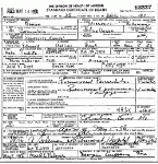 Death Certificate of Boyd, Edward Collier