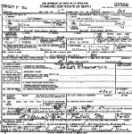 Death certificate of Boyd, Noah Martin