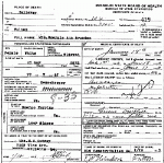Death certificate of Brandon, Georgianna Herring Death certificate of Brandon, Georgianna Herring