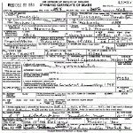 Death Certificate of Copenhaver, Alice Pagett