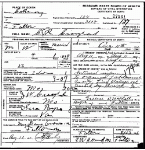 Death certificate of Craighead, Charles R.