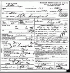 Death certificate of Craighead, Charles R. Death certificate of Craighead, Charles R.