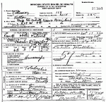 Death certificate of Craighead, Elizabeth Maerz