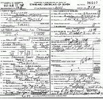 Death Certificate of Craghead, William Henry Lee