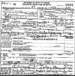 Death certificate of Craig, Robert Nathan