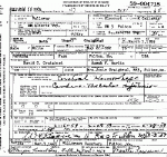 Death Certificate of Craighead, Seth