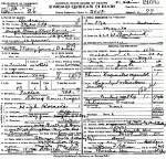 Death Certificate of Davis, Mary Jane Roberts