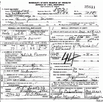 Death Certificate of Divers, Thomas Jarvis Death Certificate of Divers, Thomas Jarvis