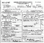 Death Certificate of Emmons, Sterling Price