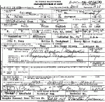 Death Certificate of English, Rosa Price Kemp