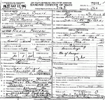 Death Certificate of Foster, Annie Lee Wilson