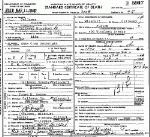 Death Certificate of Gathright, Emma C. Renoe (Westbrook) Death Certificate of Gathright, Emma C. Renoe (Westbrook)