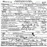 Death Certificate of Guerrant, John Wesley