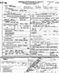 Death Certificate of Guy, Beatrice Berry