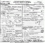 Death Certificate of Hardin, Emma Jane Death Certificate of Hardin, Emma Jane