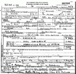 Death certificate of Harrison, Roy Ewing Death certificate of Harrison, Roy Ewing