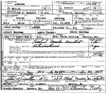 Death Certificate of Herring, George Pollard