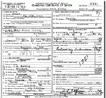 Death Certificate of Herring, Gladys Vivian