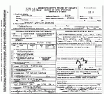 Death certificate of Herring, Margaret Ansella Death certificate of Herring, Margaret Ansella