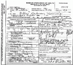 Death certificate of Herring, Willis Dabney