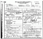 Death certificate of Hill, Ambrose Brockman Jr.