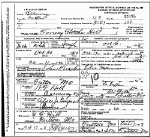 Death certificate of Hill, Forney Fletcher Death certificate of Hill, Forney Fletcher