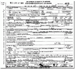 Death certificate of Hinshaw, Robert K. Death certificate of Hinshaw, Robert K.