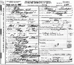 Death certificate of Holt, Charles Abner Death certificate of Holt, Charles Abner