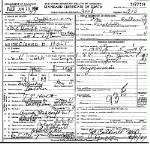 Death certificate of Holt, Cicero B.