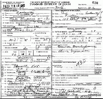 Death Certificate of Holt, Lewis Hamilton