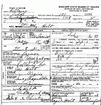 Death Certificate of Holt, Timothy Death Certificate of Holt, Timothy