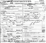 Death Certificate of Hook, William J. Death Certificate of Hook, William J.