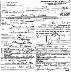 Death Certificate of Howe, James Price