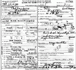 Death Certificate of Hurd, Martha Elizabeth May