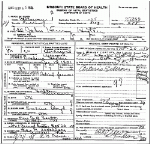 Death Certificate of Hyten, John Henry