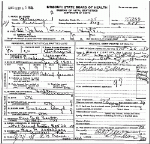 Death Certificate of Hyten, John Henry Death Certificate of Hyten, John Henry