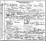 Death certificate of Hyten, William Thomas Death certificate of Hyten, William Thomas