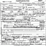 Death Certificate of Kemp, Daisy Belinda