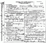 Death certificate of Kemp, Josephine Ellen Carrington Death certificate of Kemp, Josephine Ellen Carrington