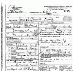 Death Certificate of Kemp, Josephus Powell