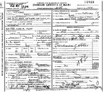 Death Certificate of Kyger, Maude E. Emmons Death Certificate of Kyger, Maude E. Emmons