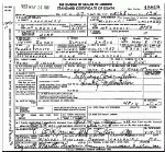 Death certificate of LaRue, Susan M. Simco