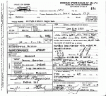 Death certificate of Magorian, George Aleson