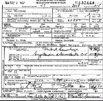 Death Certificate of Martin, Laura Alverta Kemp