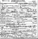 Death Certificate of Muir, Aubrey Maud Gilbert