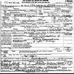 Death Certificate of Muzzy, Marion S.