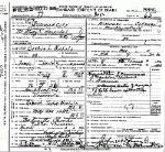 Death Certificate of Nichols, Sophia Malinda Nichols