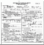 Death certificate of Padgett, Susan A. Corley Death certificate of Padgett, Susan A. Corley