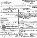 Death Certificate of Payne, Nolan Kemp Death Certificate of Payne, Nolan Kemp