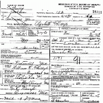 Death Certificate of Phillips, Laura Elizabeth Death Certificate of Phillips, Laura Elizabeth